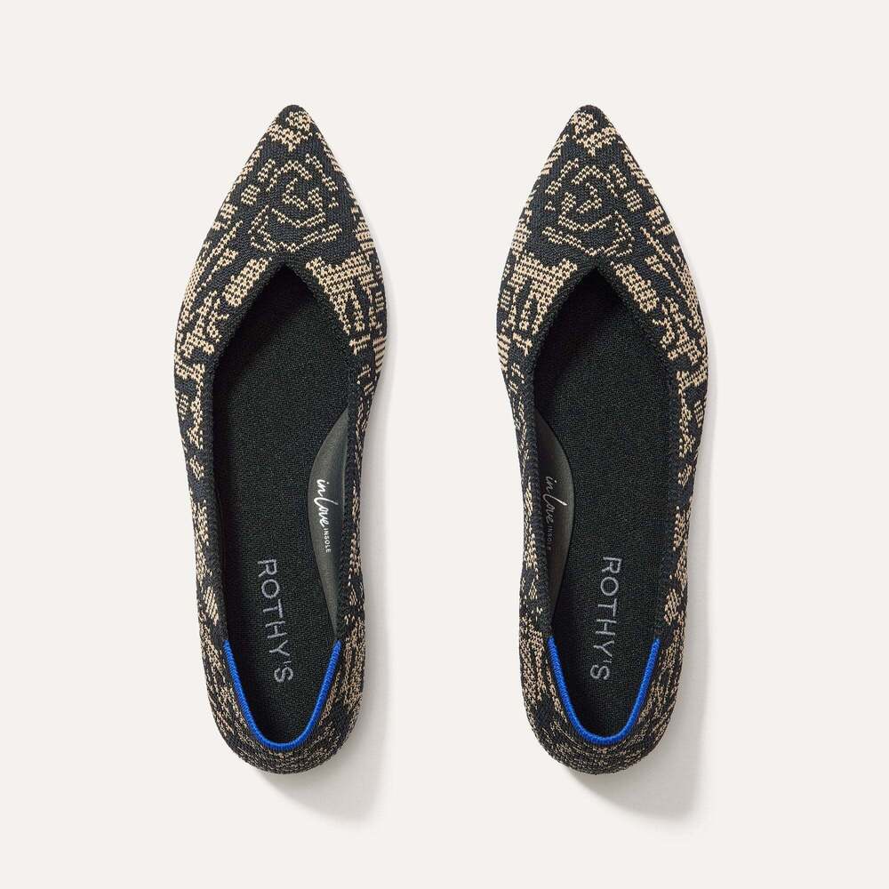 Rothy's The Point II - Chantilly Noir Size 8